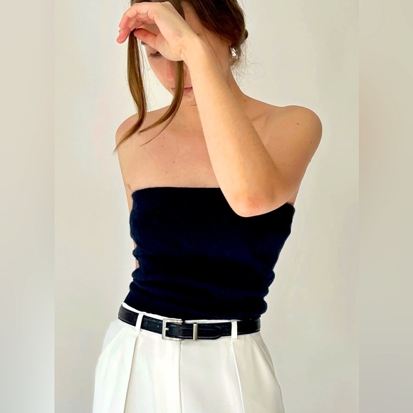Ralph Lauren Black Label Tops - Ralph Lauren Black Label cashmere tube top